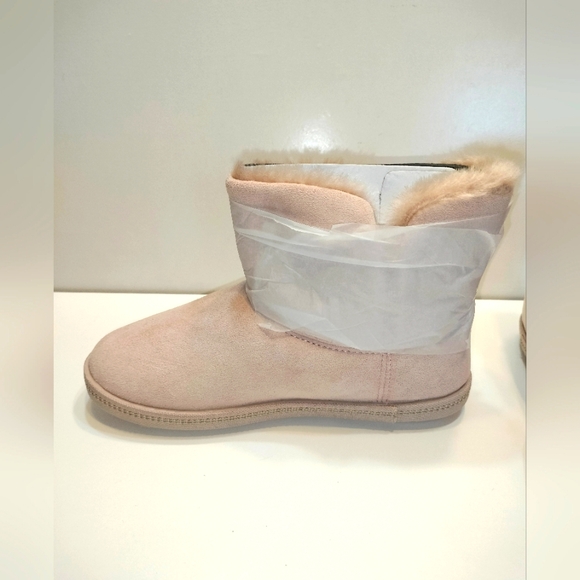 Skechers Womens Cozy Campfire-Staying In Bootie Slippers Size 5 Light Pink - Picture 3 of 10